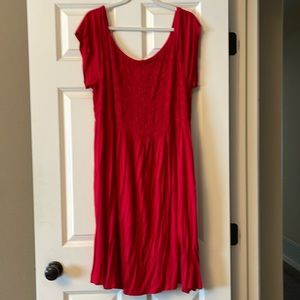 Lane Bryant scoop neck Jersey cotton